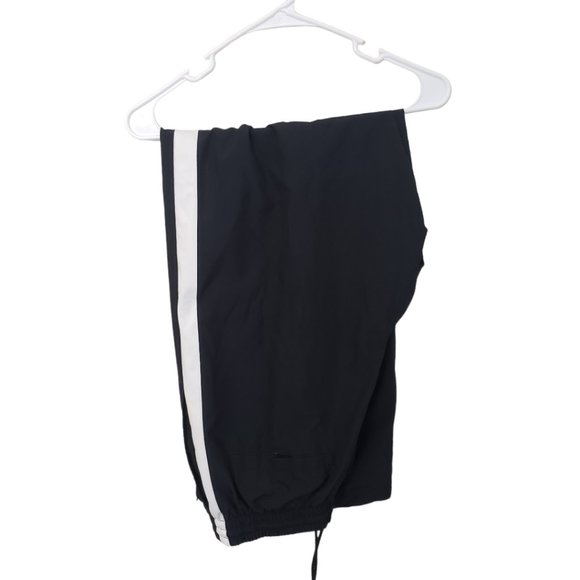 CT434a Nike Black & White Drawstring Jogger Pant with Pockets L - Picture 6 of 6